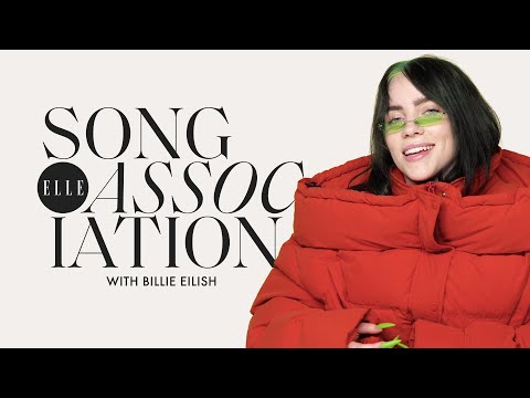 Billie Eilish Sings Miley Cyrus, H.E.R., and P!nk in a Game of Song Association | ELLE thumnail