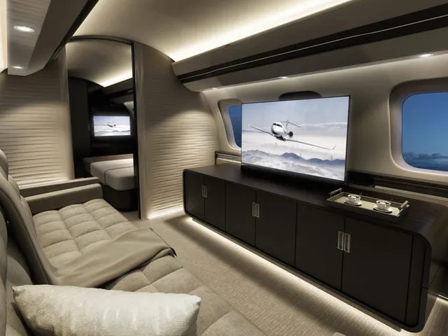 likhoa exploring the lavish interior of drake s private jet complete with a bedroom for adonis amidst surprising high repair costs 65422365c2923 Exploring The Lavish Interior Of Drake's Private Jet, Complete With A Bedroom For Adonis, Amidst Surprising High Repair Costs