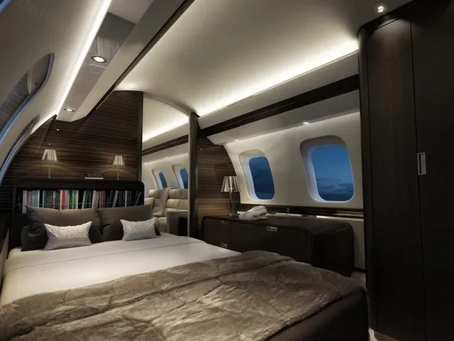 likhoa exploring the lavish interior of drake s private jet complete with a bedroom for adonis amidst surprising high repair costs 65422366d81bf Exploring The Lavish Interior Of Drake's Private Jet, Complete With A Bedroom For Adonis, Amidst Surprising High Repair Costs