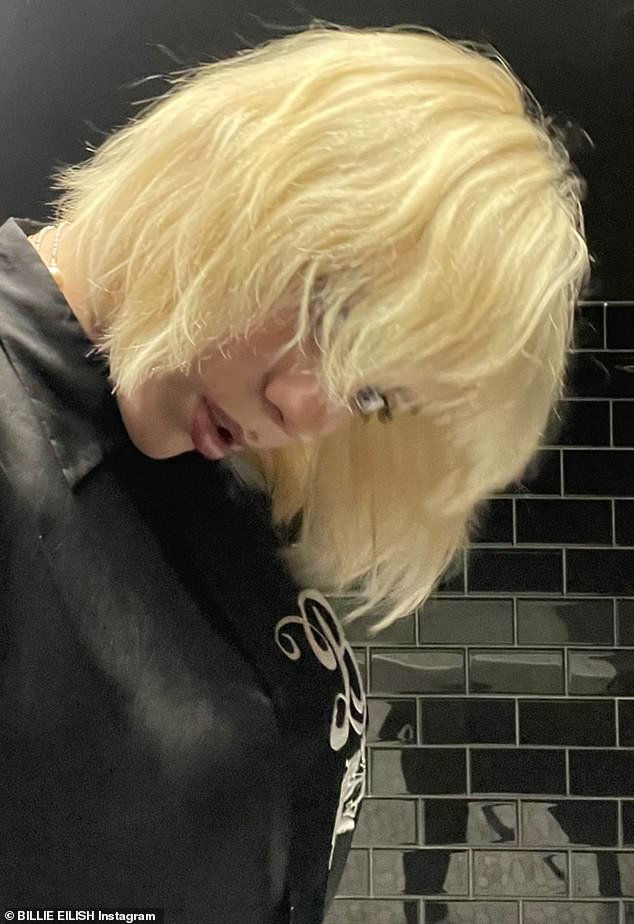 'I love it!' Earlier this week Eilish gushed about her new hairstyle, revealing how her cut was inspired by her mom while saying how much she 'loves' the look