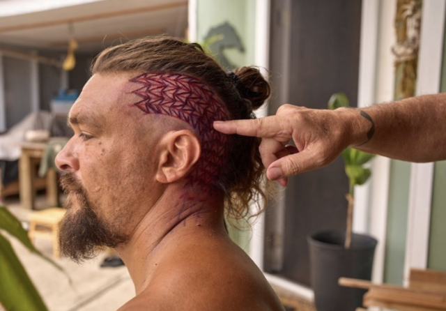 Jason Momoa Said Getting A Traditional Native Hawaiian Tattoo On His Head  Was A "Powerful Moment" In His Life