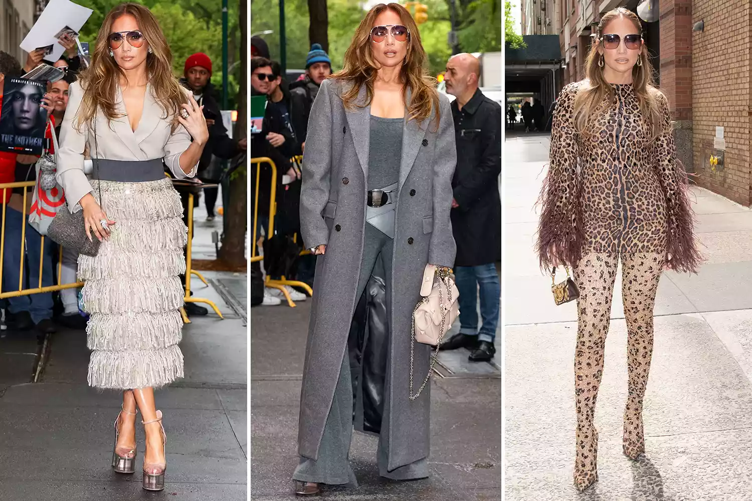 Jennifer Lopez outfit changes