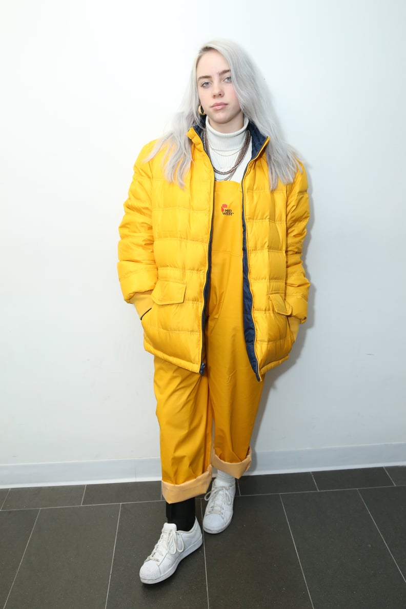 How to Wear a Puffer Jacket the Billie Eilish Way | POPSUGAR Fashion