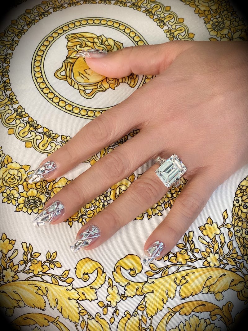 Jennifer Lopez's Manicure Matched Her 2020 Super Bowl Halftime Outfit