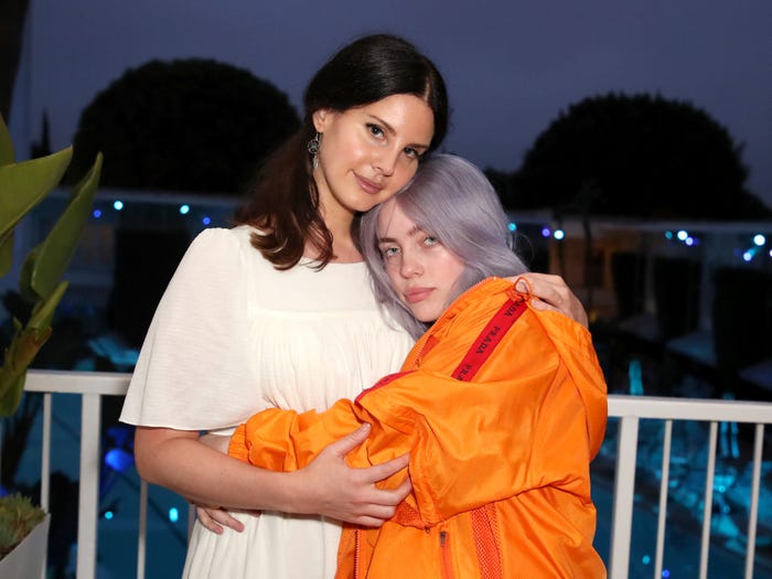 Billie Eilish Tells Lana Del Rey She Was Her First Phone's Lock Screen