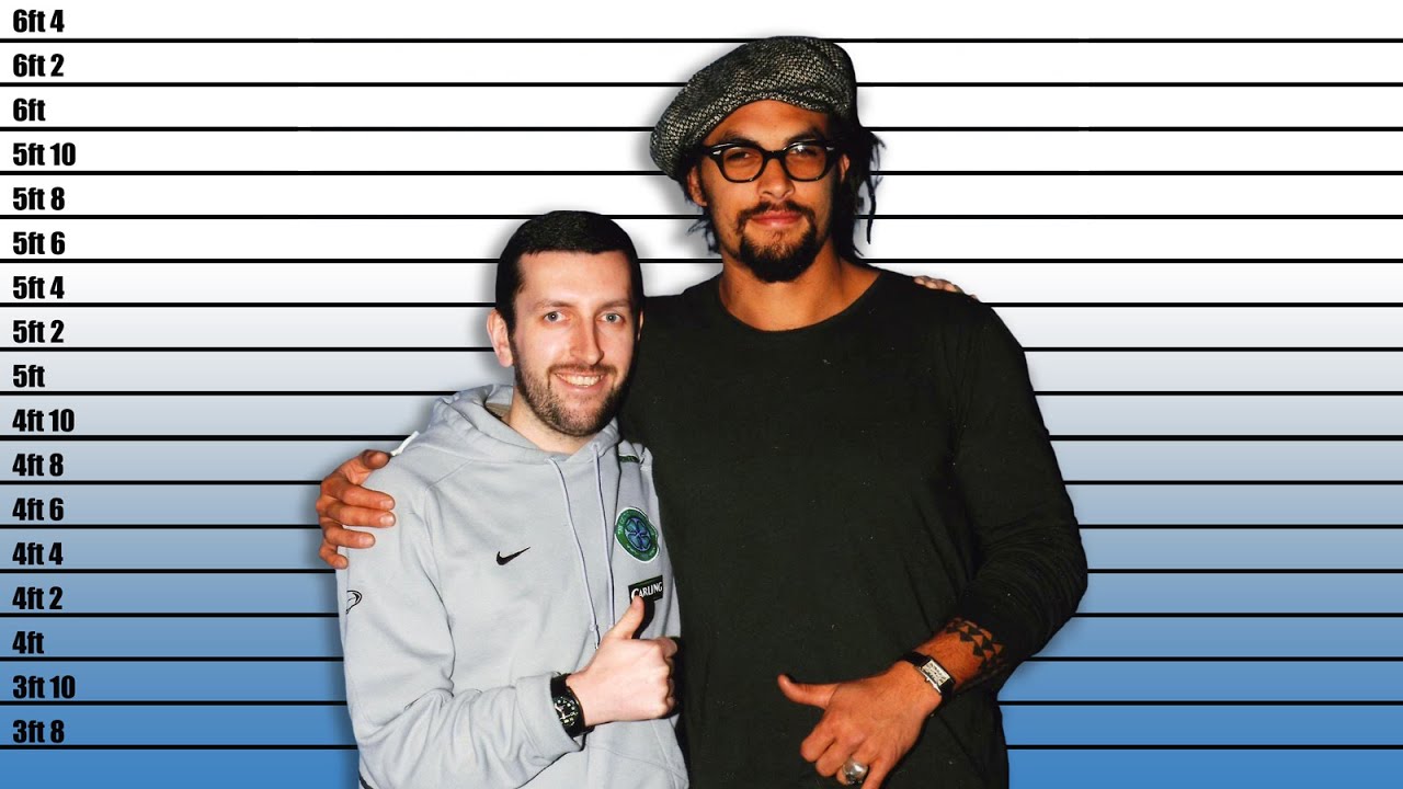 How tall is Jason Momoa? Real Height Revealed - YouTube