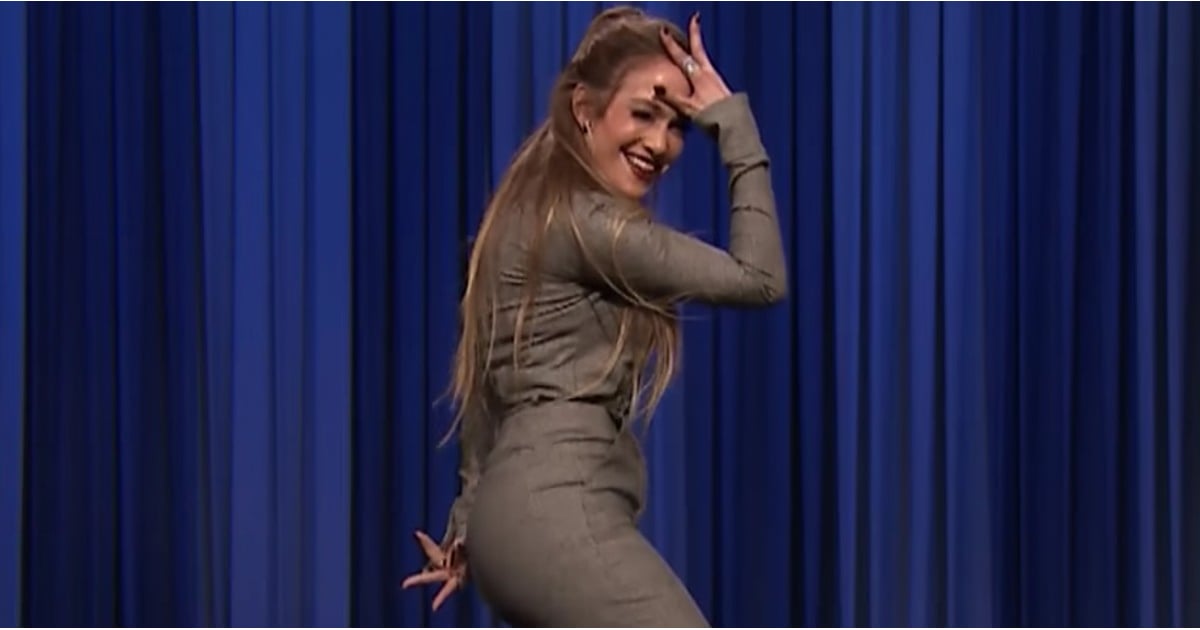 Jennifer Lopez "Dance Battle" Video on The Tonight Show 2017 | POPSUGAR Celebrity