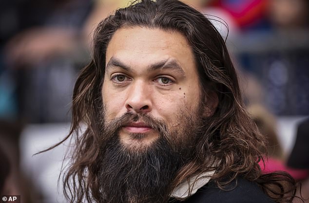 Focused: Momoa has become one of Hollywood's biggest draws with the massive success of Aquaman