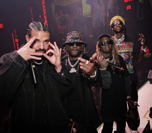 Lil Wayne, Drake & 2 Chainz Perform Live At LIV In Miami