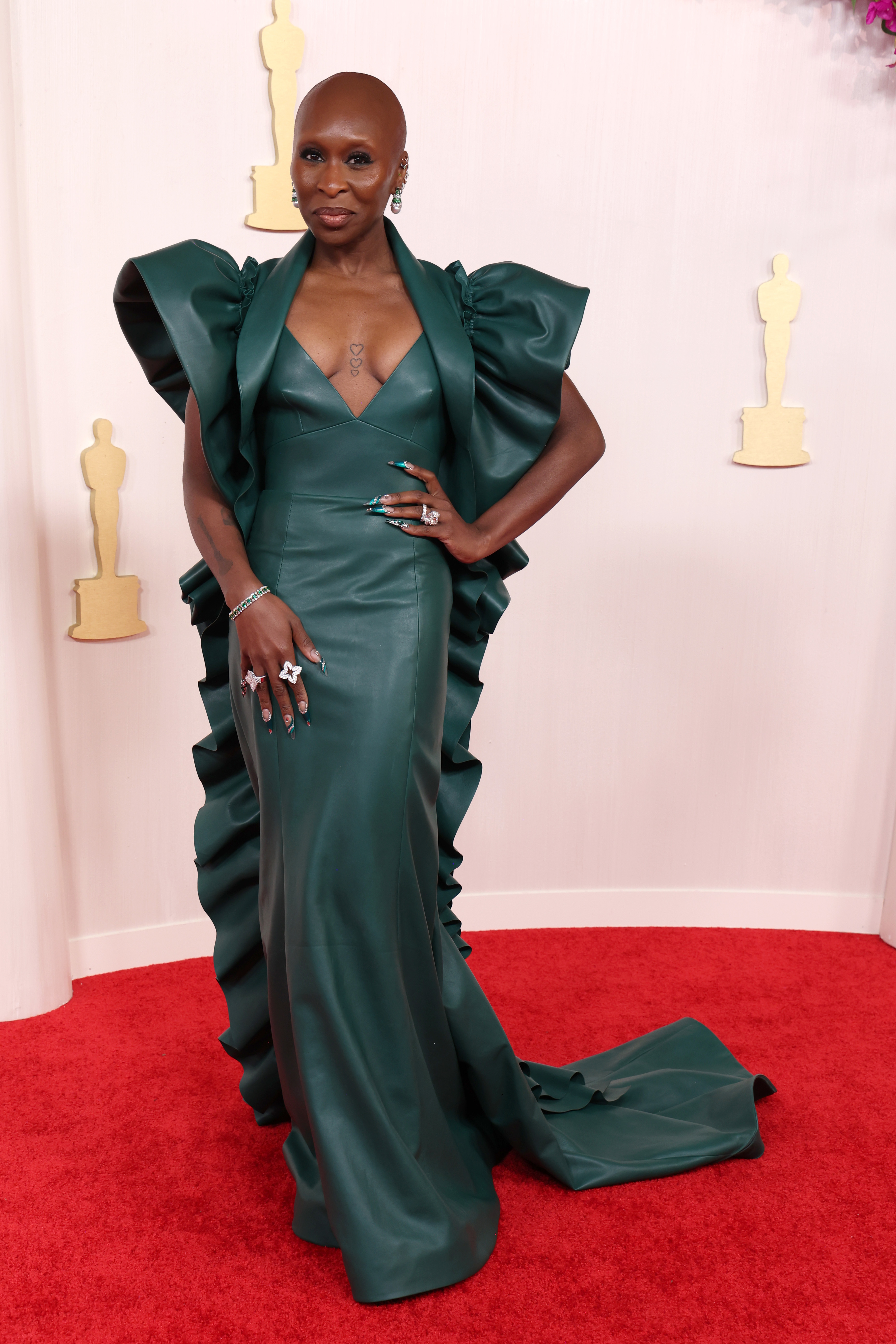 Cynthia Erivo on the red carpet