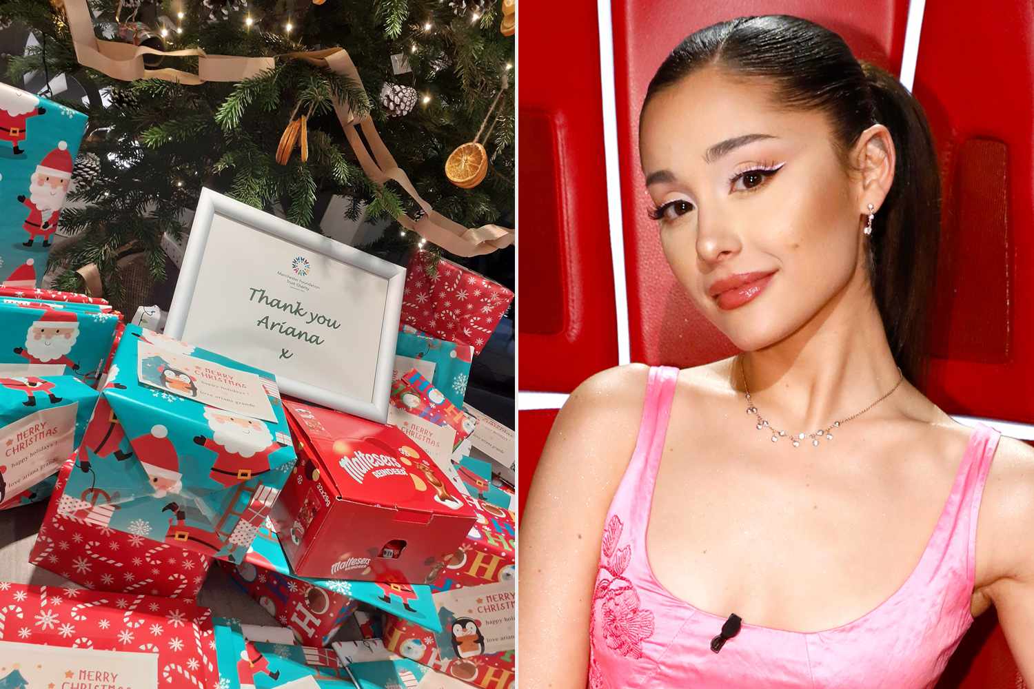 Ariana Grande Sends Christmas Gifts to Children Across Manchester