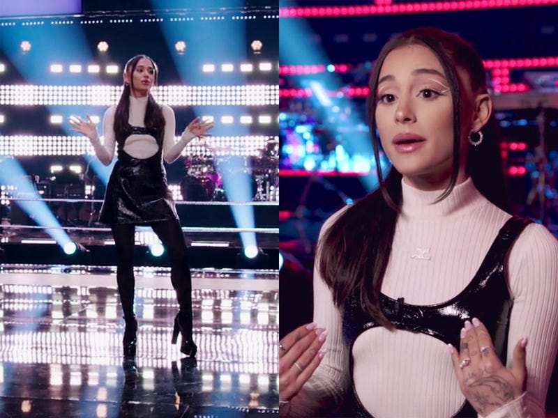 ariana grande the voice fashion