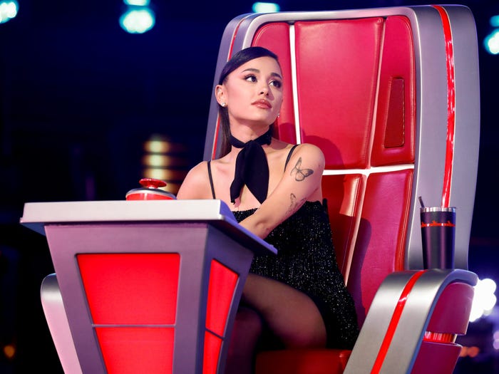 ariana grande the voice