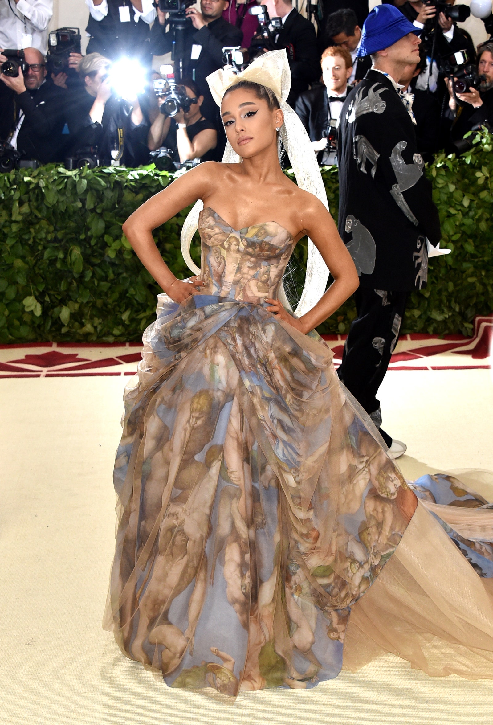 Ariana Grande's Met Gala 2018 Look Is Serving Major Sistine Chapel Vibes | Glamour