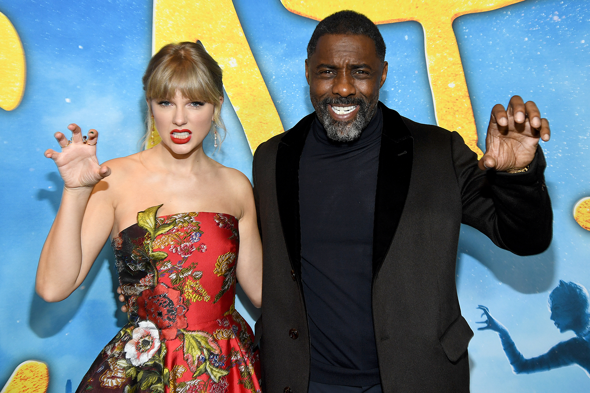 The best 'Cats' premiere red carpet looks, from Taylor Swift to Idris Elba