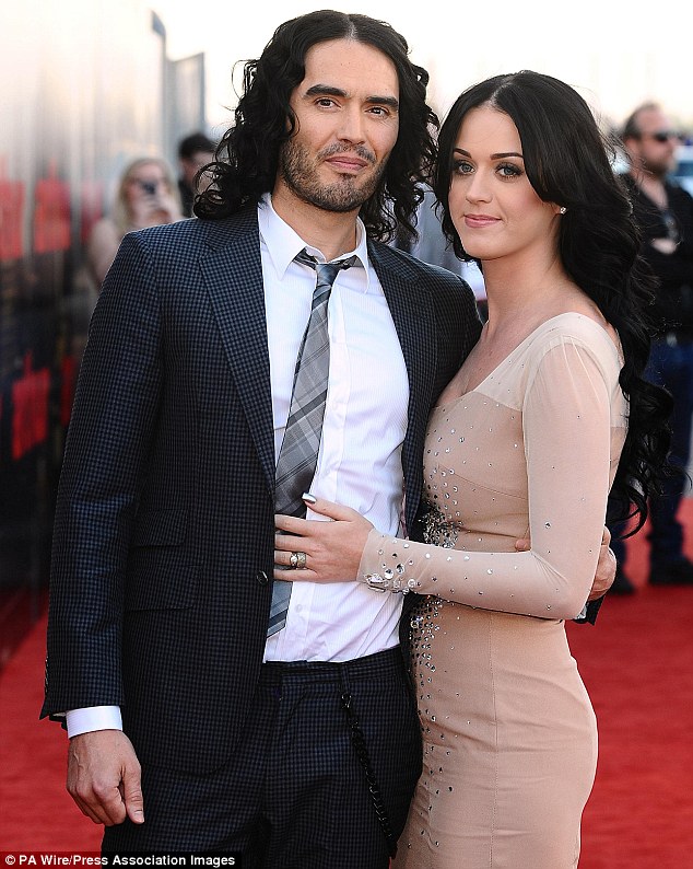 Marriage: Katy was married to British womaniser Russel Brand for just 14 months