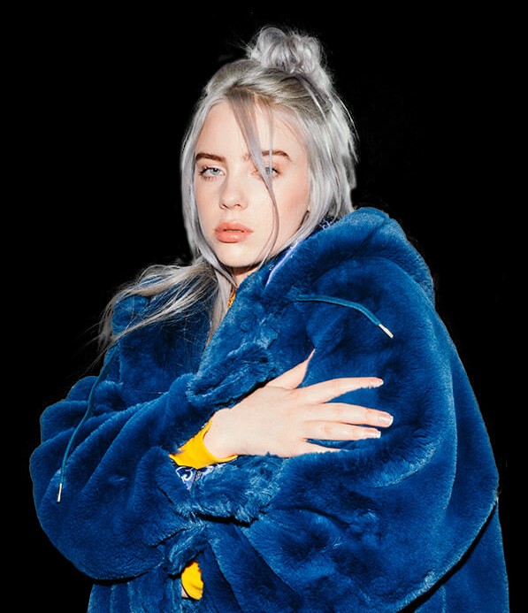 Billie Eilish Fur Coat