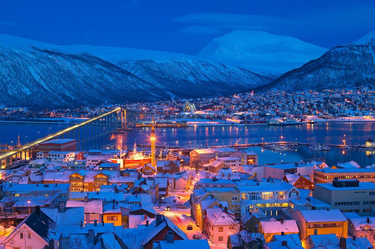 The Polar Night in Northern Norway | List over places when its dark 24/7