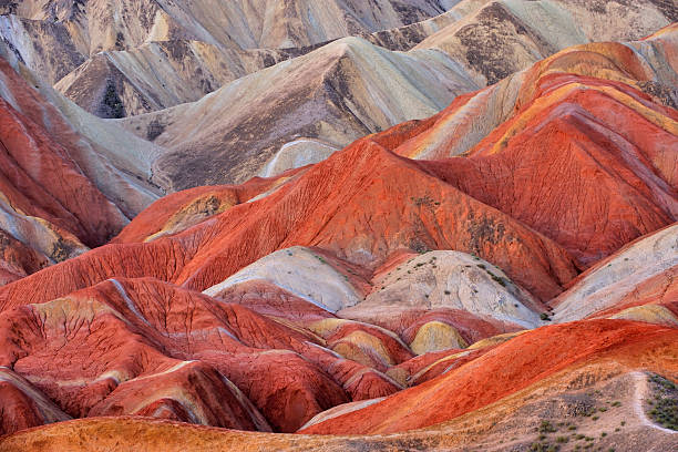 2,500+ Zhangye Danxia Stock Photos, Pictures & Royalty-Free Images - iStock | Zhangye danxia geopark china, Zhangye danxia landform, Zhangye danxia geopark