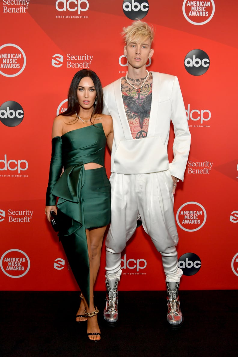 Megan Fox and MGK at the American Music Awards, November 2020