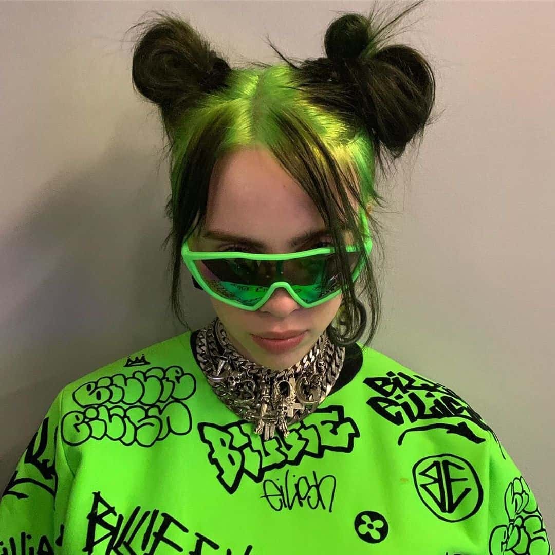 Billie Eilish đã có những màu tóc để đời nào? - Hình 3