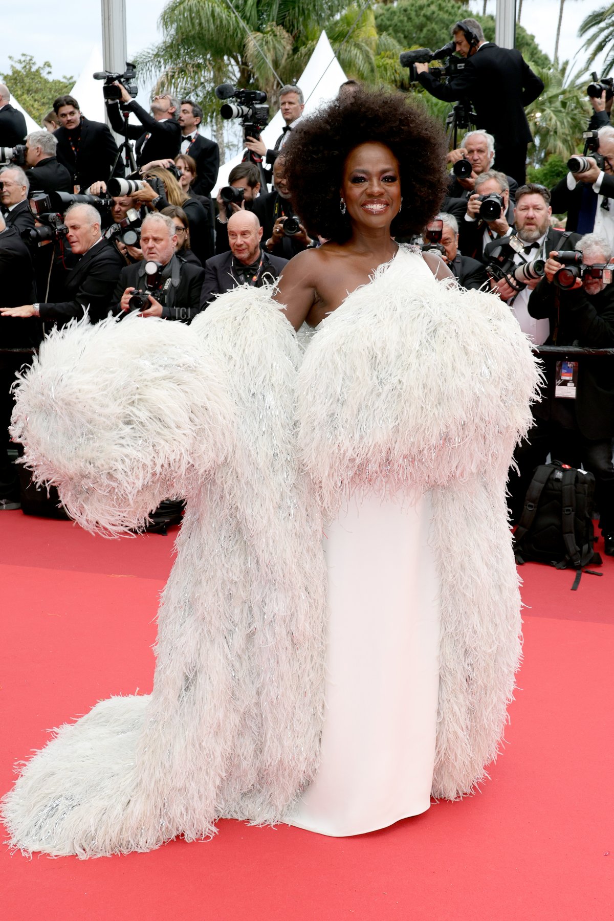 Viola Davis's Bejeweled Bloom at the Cannes Film Festival