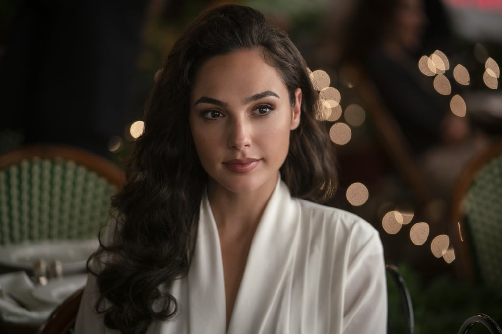 Gal Gadot's White "Goddess" Dress in Wonder Woman 1984