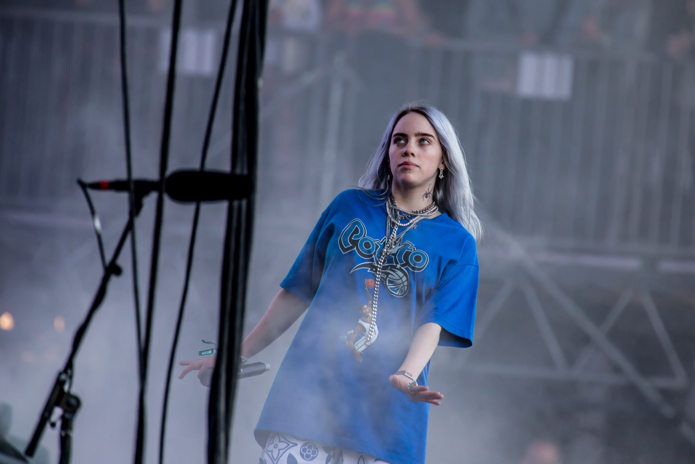 Billie Eilish @ Outside Lands Music And Arts Festival 8/10/18. Photo by Derrick K. Lee, Esq. (@Methodman13) for www.BlurredCulture.com.