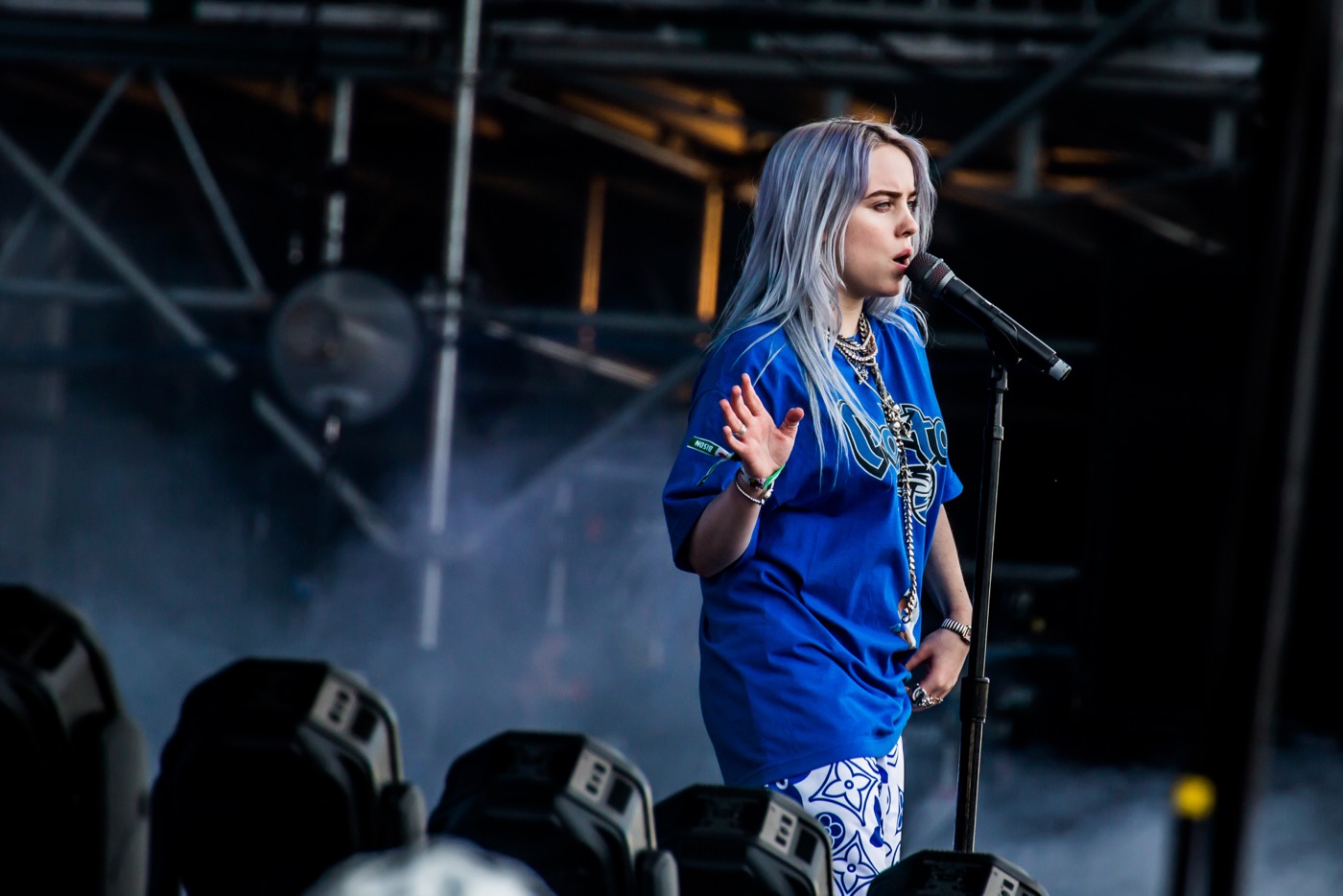 Billie Eilish @ Outside Lands Music And Arts Festival 8/10/18. Photo by Derrick K. Lee, Esq. (@Methodman13) for www.BlurredCulture.com.