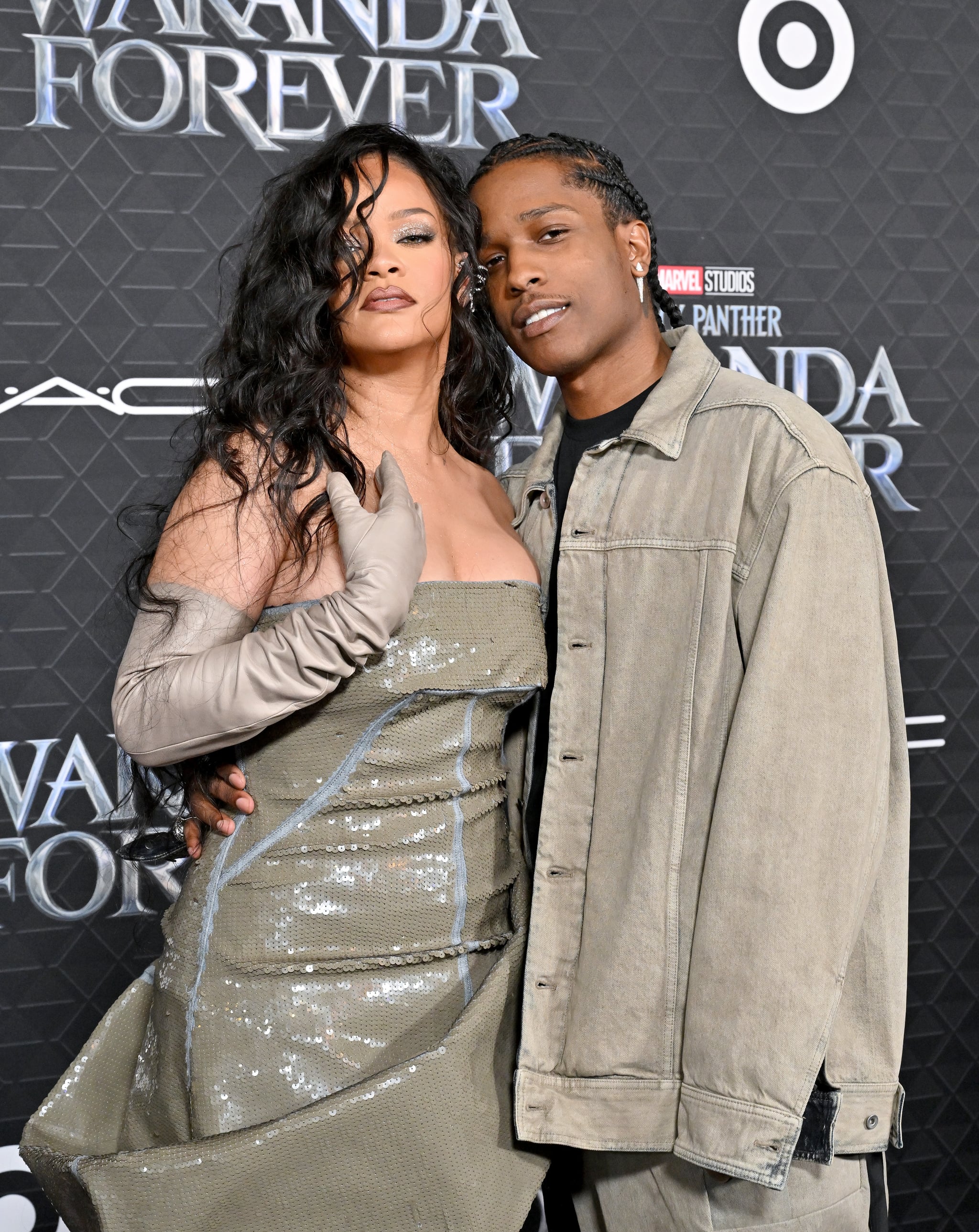 See Rihanna and A$AP Rocky at Black Panther Sequel Premiere | POPSUGAR Celebrity UK