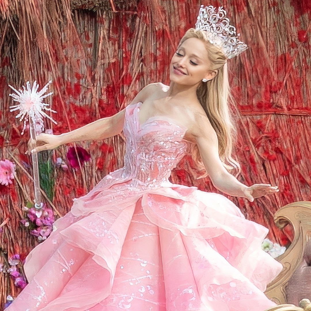 Photos from See Ariana Grande as Glinda in Sneak Peek of Wicked Movie