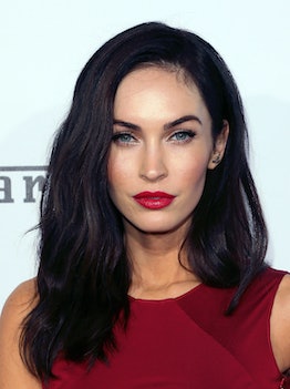 Megan Fox medium length haircut 2014