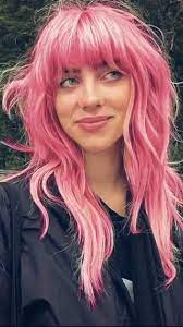 teremt csomag Egészség billie eilish neon pink hair utca Erősít körte