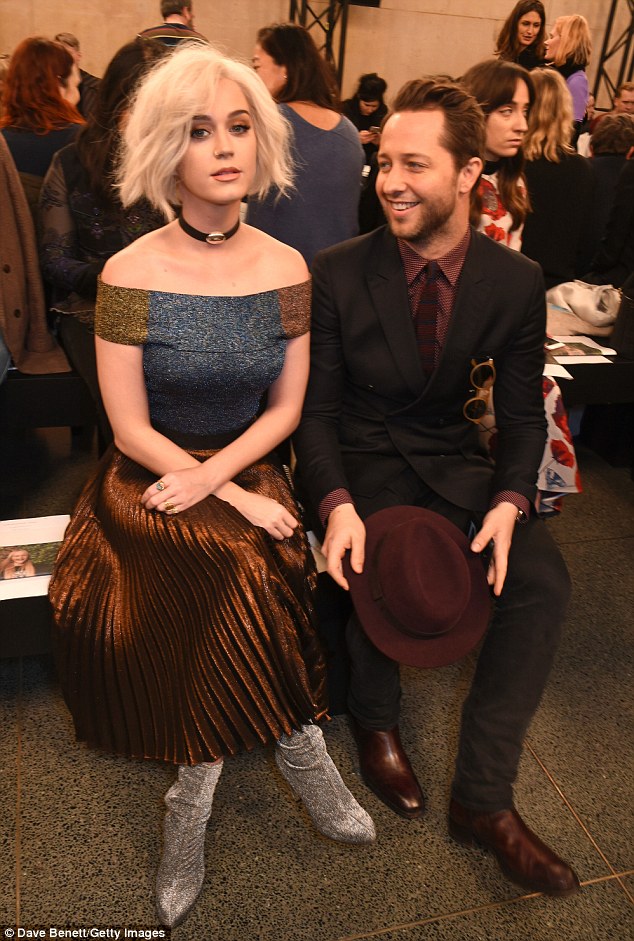 FROW fun: The trendy duo were inseparable within the bash 