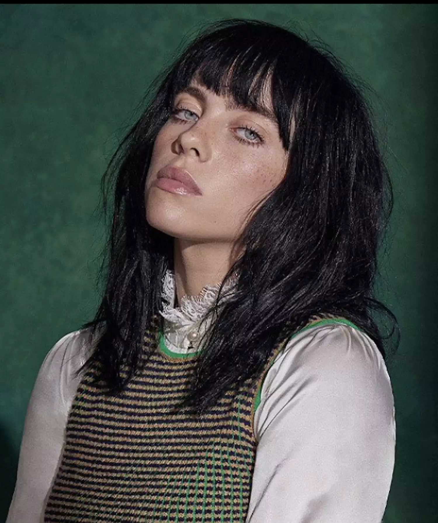 Billie Eilish With Textured hair