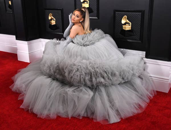 Ariana Grande on the red carpet