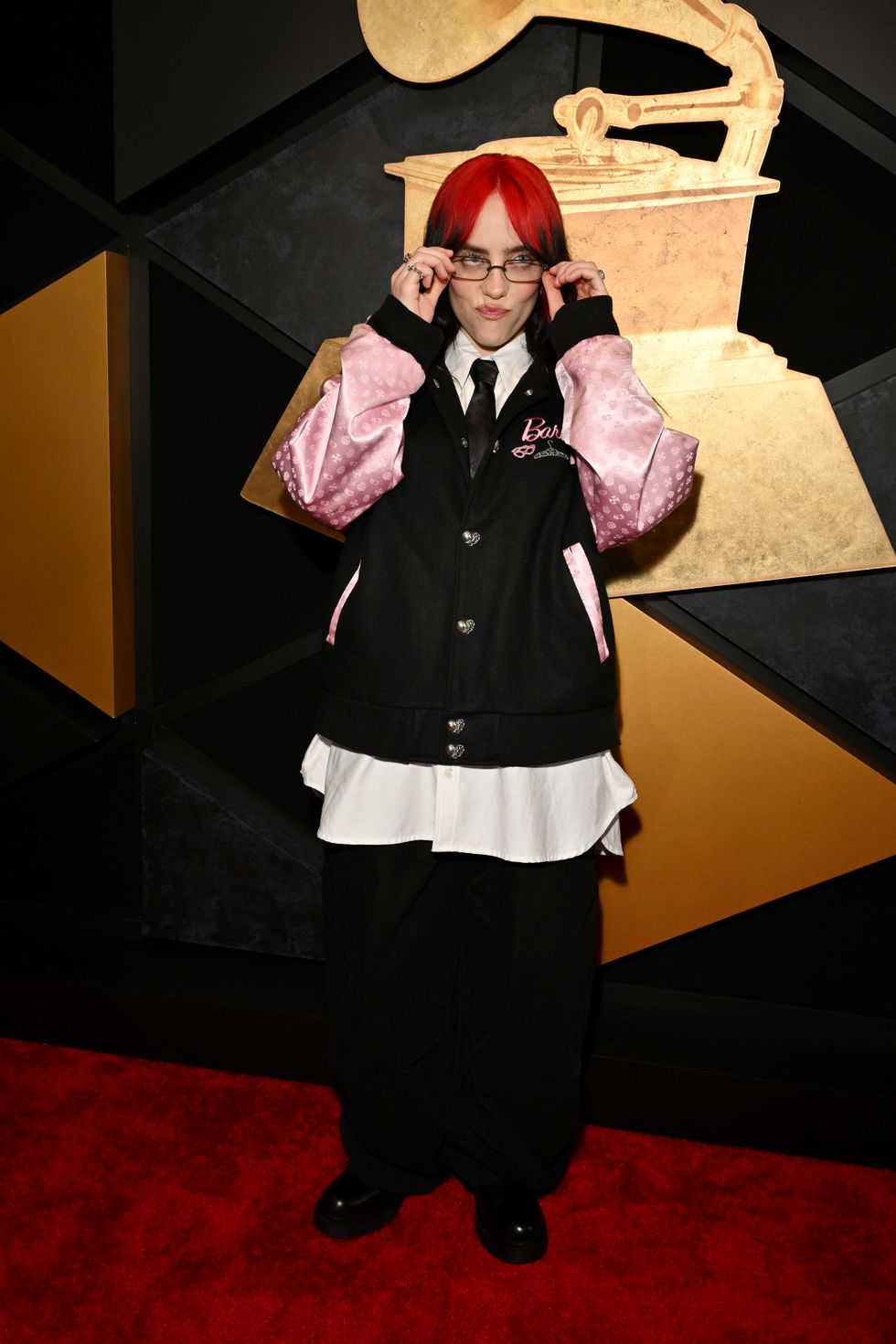 los angeles, california february 04 billie eilish attends the 66th grammy awards at cryptocom arena on february 04, 2024 in los angeles, california photo by lester cohengetty images for the recording academy