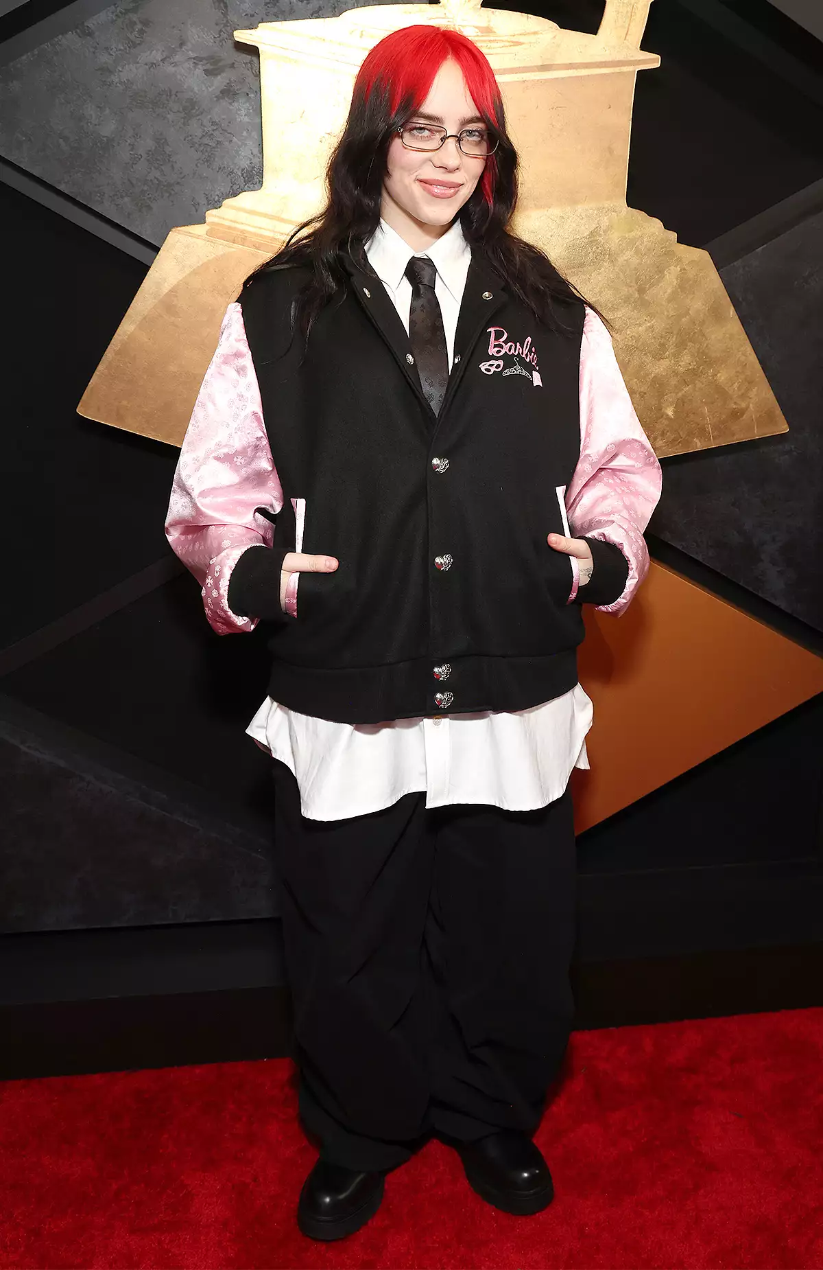 Billie Eilish attends the 66th GRAMMY Awards at Crypto.com Arena on February 04, 2024 in Los Angeles, California.