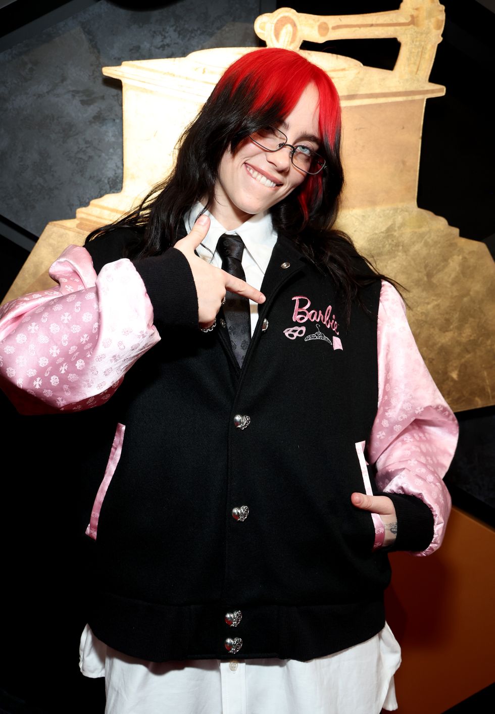 los angeles, california february 04 billie eilish attends the 66th grammy awards at cryptocom arena on february 04, 2024 in los angeles, california photo by kevin mazurgetty images for the recording academy