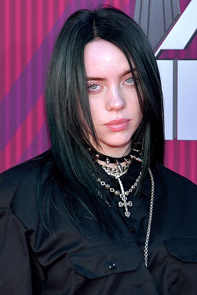 Tập tin:Billie Eilish 2019 by Glenn Francis (cropped).jpg