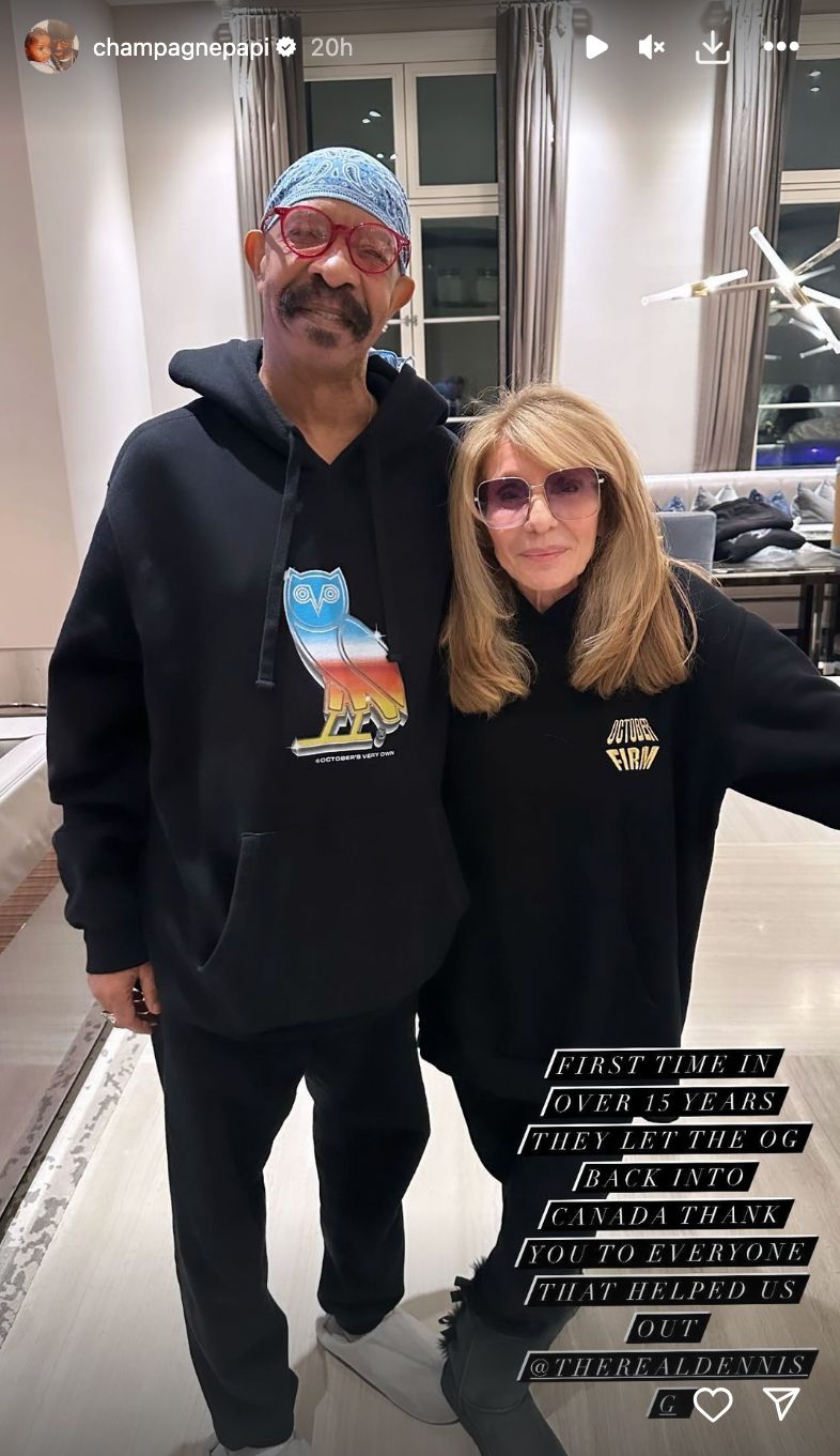 Drake's Parents Pose Together in Canada After His Dad's First Trip in 15  Years