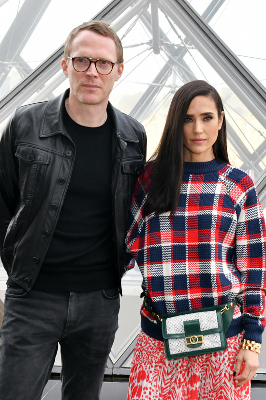 Louis-Vuiton-Fall-2019-Fashion-Show-Paris-Fashion-Week-Front-Row-Tom-Lorenzo-Site-Paul-Bettany-Jennifer-Connelly-3  - Tom + Lorenzo