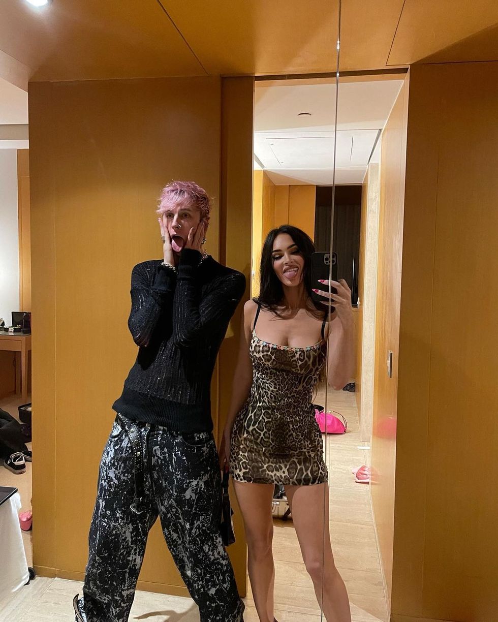 megan fox and machine gun kelly on instagram march 2022