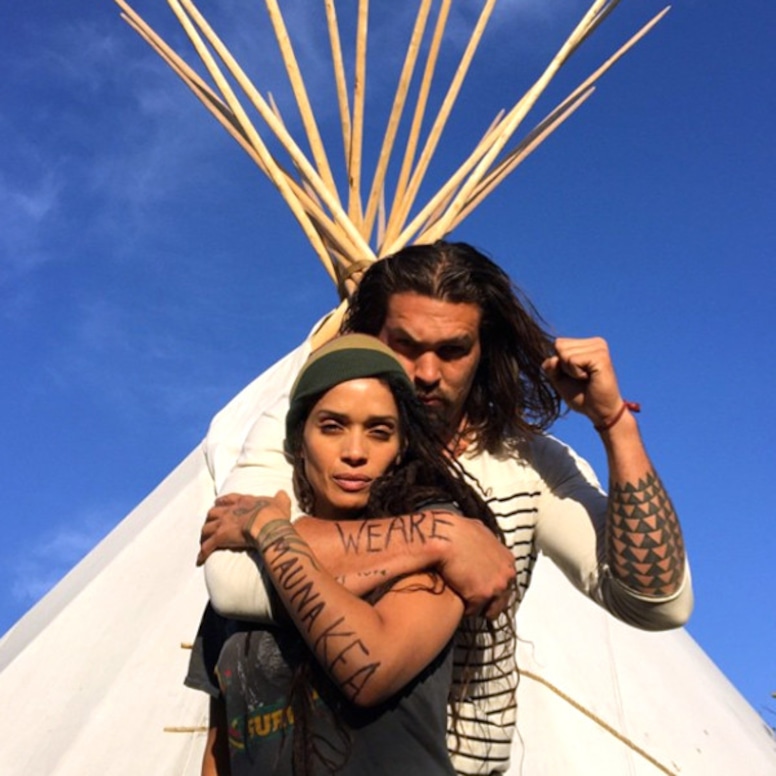 Jason Momoa, Lisa Bonet, Instagram