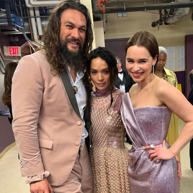 Jason Mamoa, Lisa Bonet, Emilia Clark