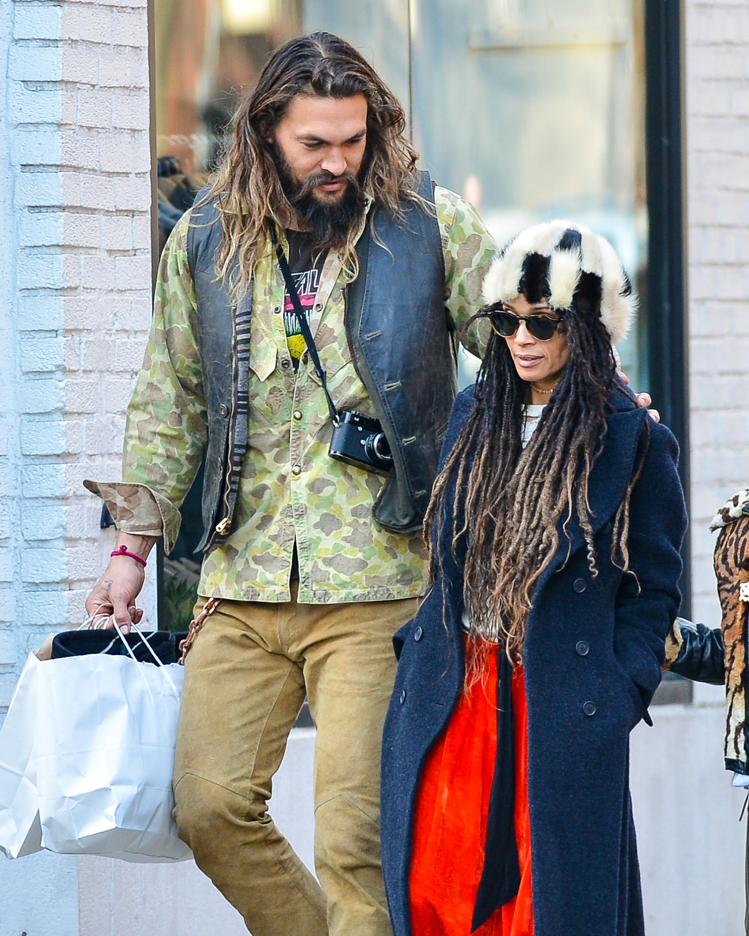 Jason Momoa and Lisa Bonet