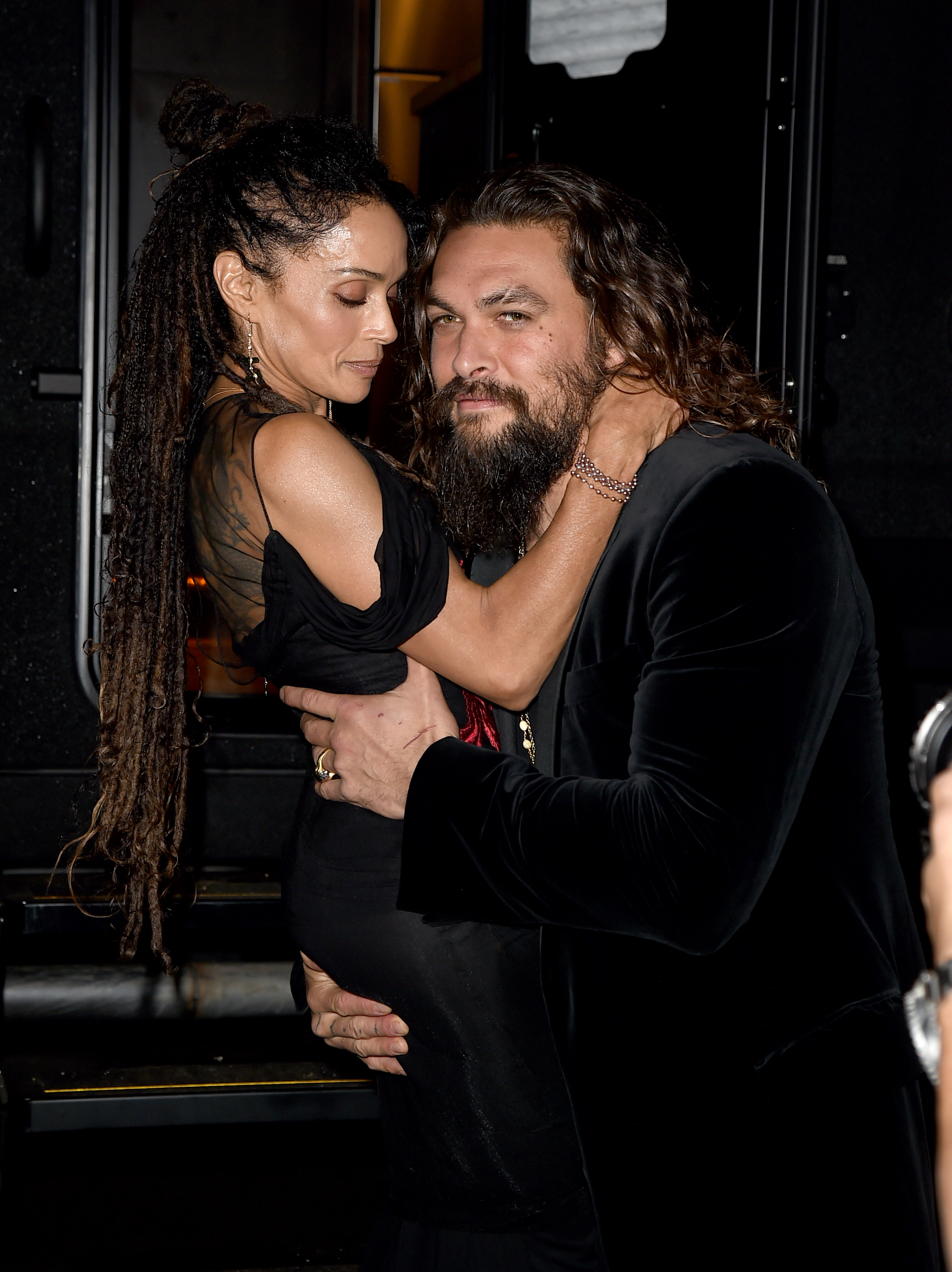 Jason Momoa and Lisa Bonet