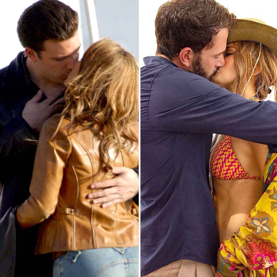 Jennifer Lopez Ben Affleck Couple Style Then Now