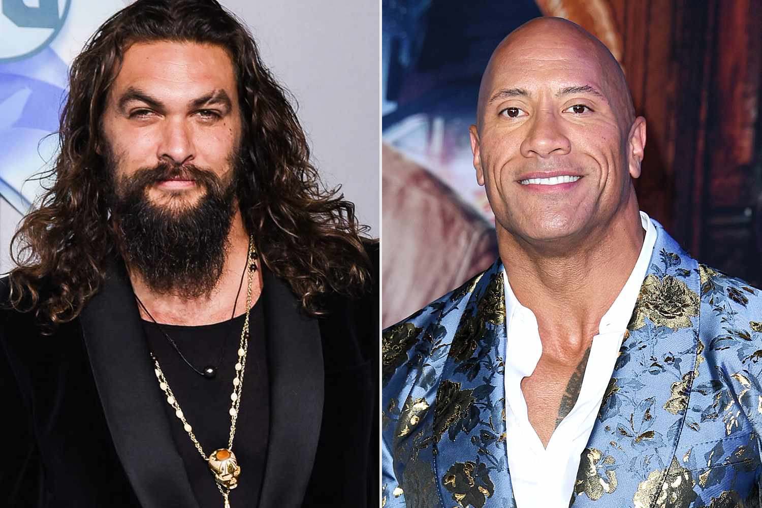 Jason Momoa Says He Wants to Make a Movie with Dwayne Johnson