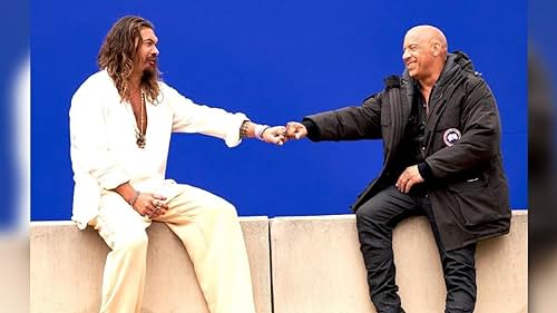 Vin Diesel Fist Bumps Fast X's Villain Jason Momoa In BTS Image - IMDb